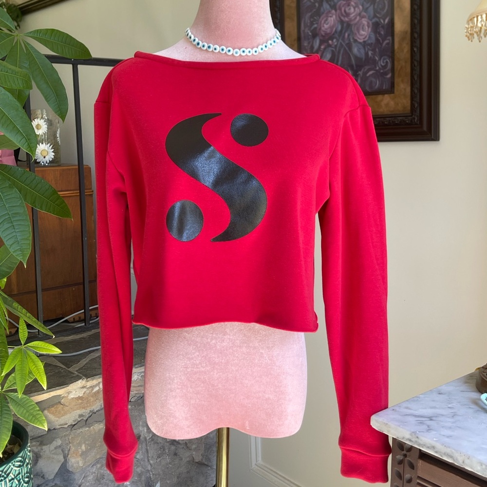 S by Serena Cropped Sweatshirt